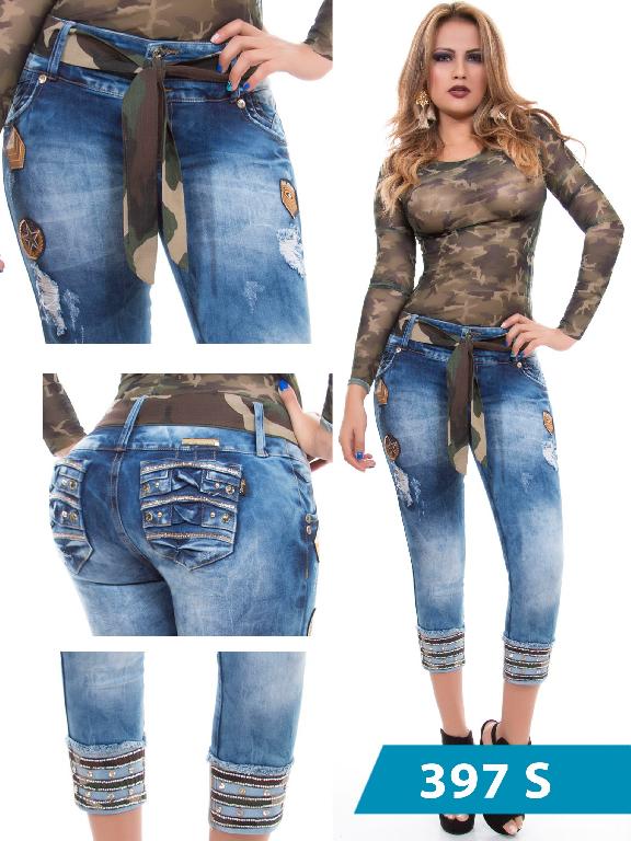 Jeans Levantacola Colombiano Duchess - Ref. 237 -397 S