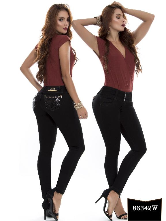 Jeans Levantacola Colombiano Wow - Ref. 243 -86342 W
