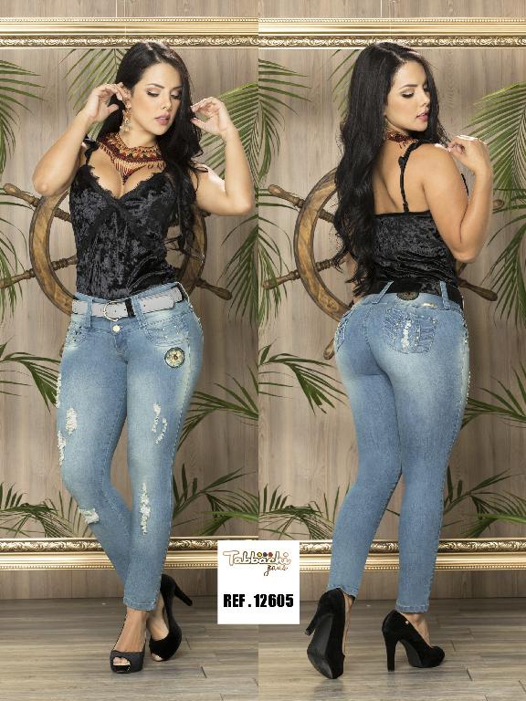Jeans Levantacola Colombiano Tabbachi - Ref. 101 -12605-T