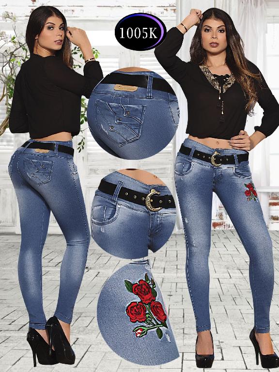 Jeans Levantacola Colombiano Knela  - Ref. 244 -1005 K