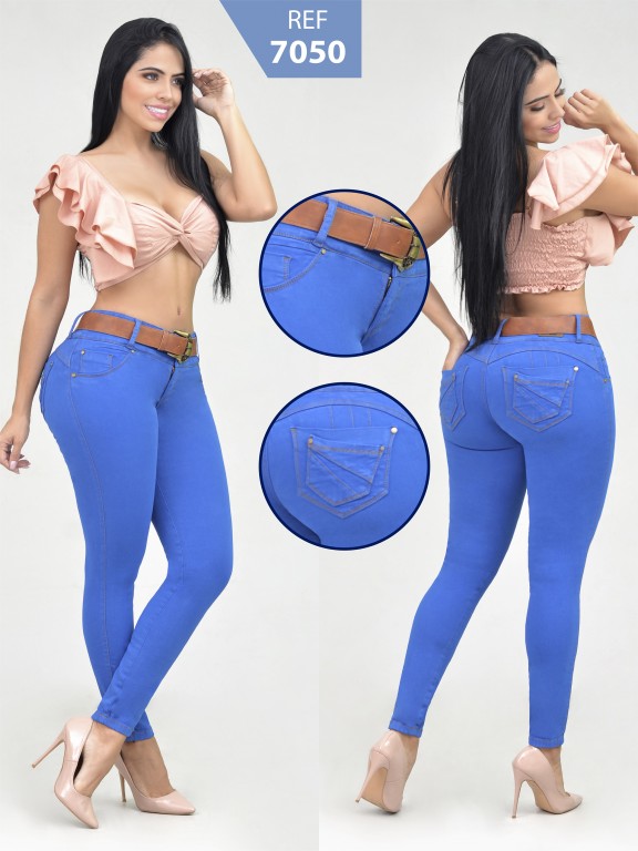 Jeans Levantacola Colombiano - Ref. 261 -7050-R