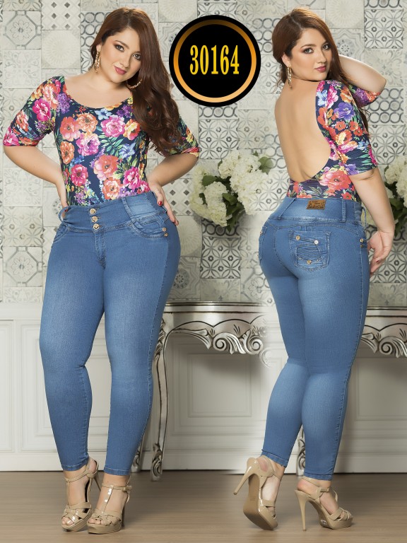 pantalones colombianos plus size