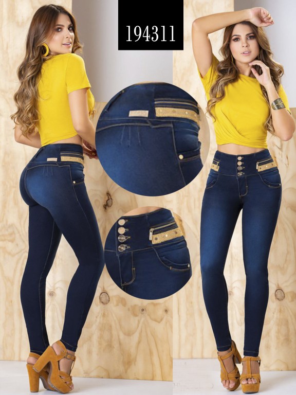 Jeans Levantacola Colombiano  - Ref. 270 -194311