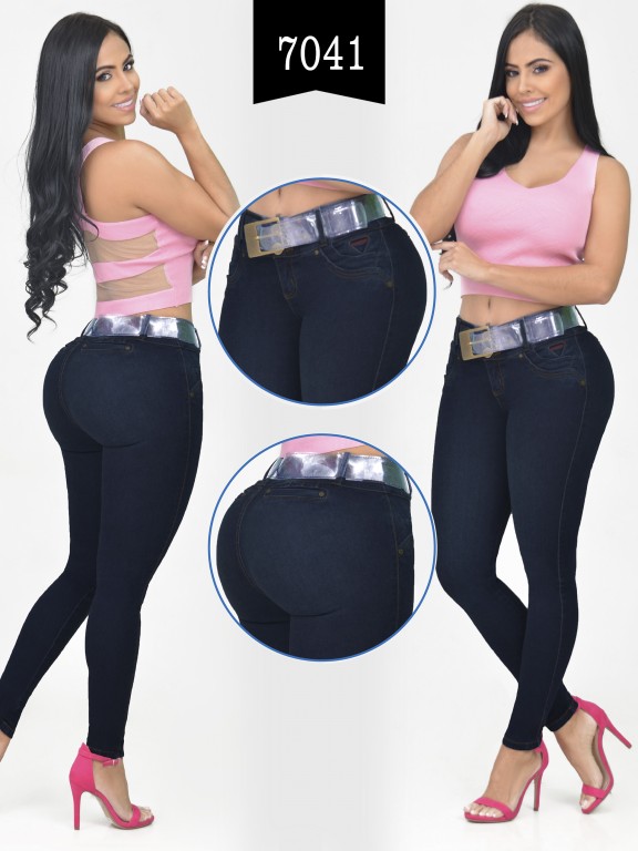 Jeans Levantacola Colombiano - Ref. 261 -7041-R