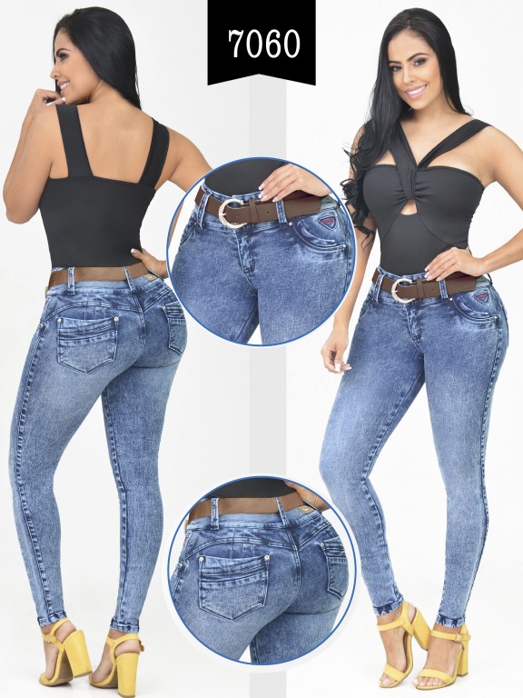 Jeans Levantacola Colombiano - Ref. 261 -7060-R
