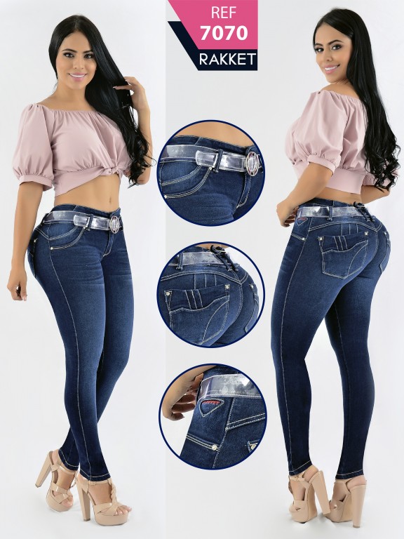 Jeans Levantacola Colombiano - Ref. 261 -7070-R