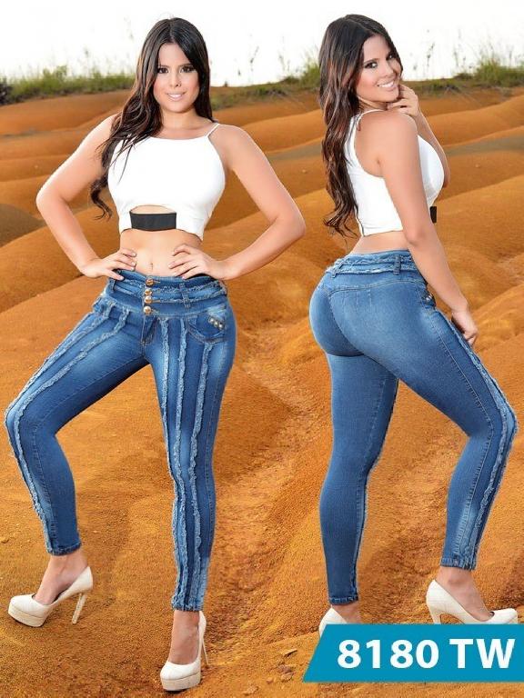 Jeans Levantacola Colombiano Top Women  - Ref. 123 -8180 TW