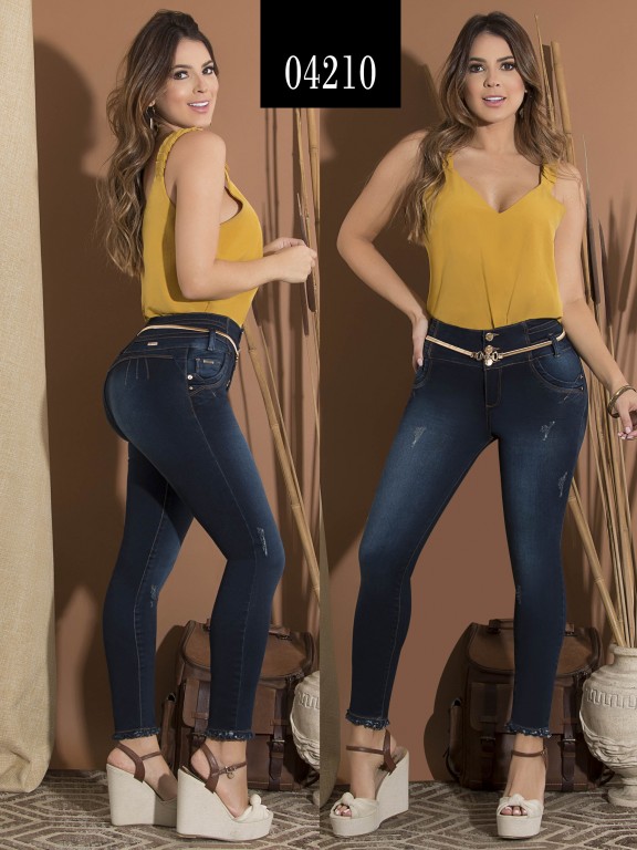 Jeans Levantacola Colombiano  - Ref. 270 -4210