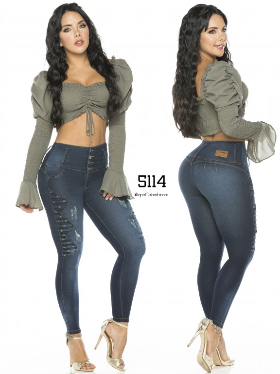 Jeans Levantacola Colombiano - Ref. 119 -5114-S