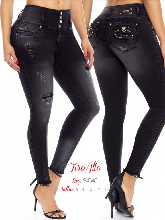 Jeans Levantacola Colombiano - Ref. 248 -94340 D