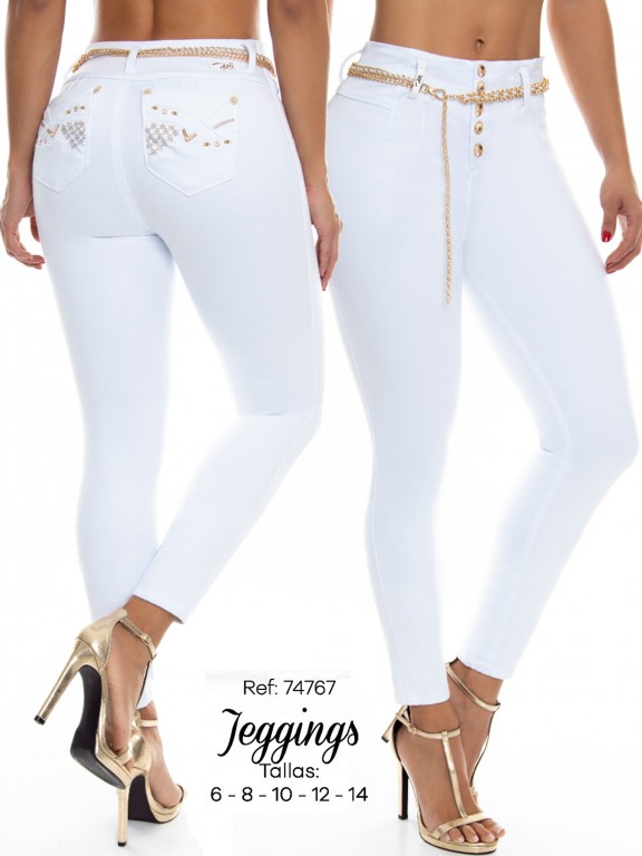 Jeans Levantacola Colombiano - Ref. 248 -74767 D