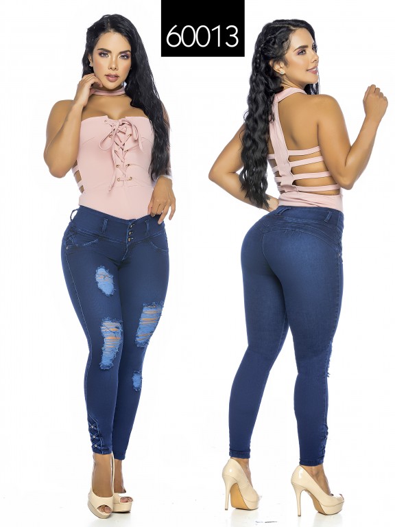Jeans Levantacola Colombiano - Ref. 285 -60013