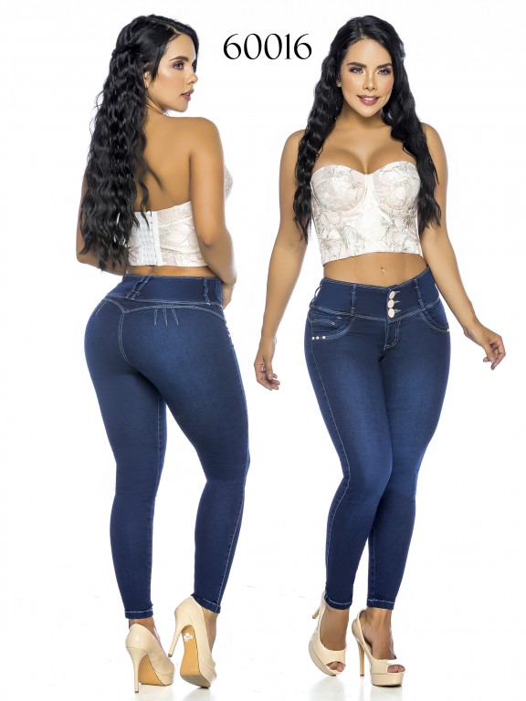 Jeans Levantacola Colombiano - Ref. 285 -60016