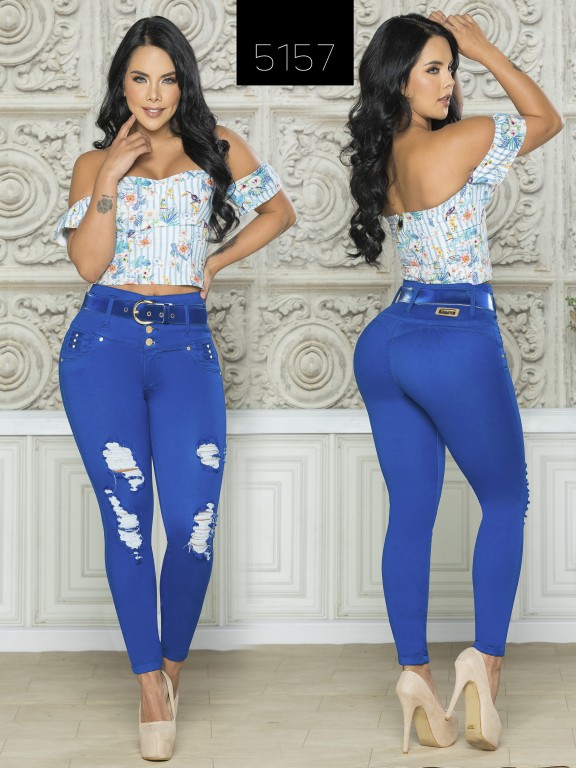 Jeans Levantacola Colombiano - Ref. 119 -5157-S