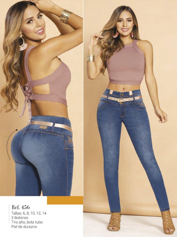 Jeans Levantacola Colombiano - Ref. 119 -456