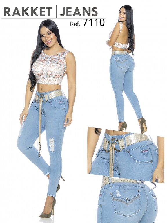 Jeans Levantacola Colombiano - Ref. 261 -7110-R