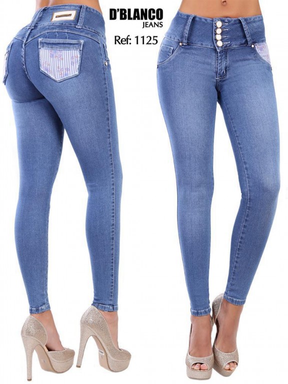 Jeans Levantacola Colombiano - Ref. 304 -1125