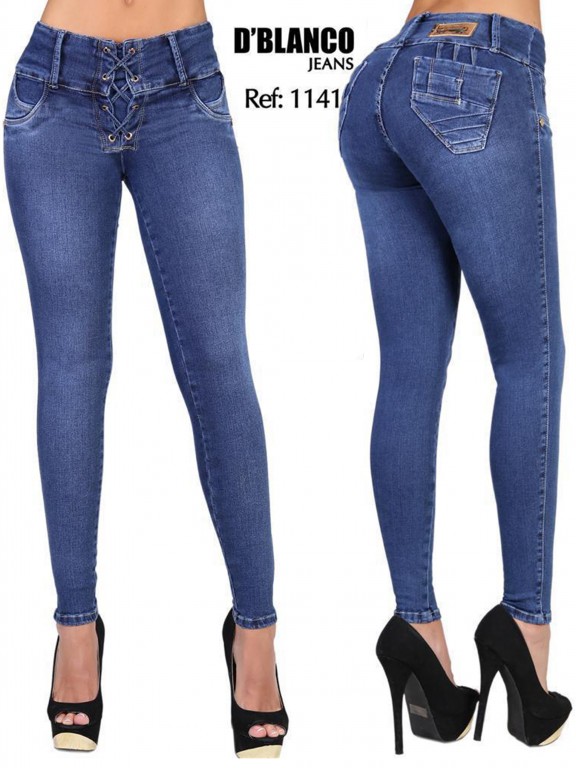 Jeans Levantacola Colombiano - Ref. 304 -1141