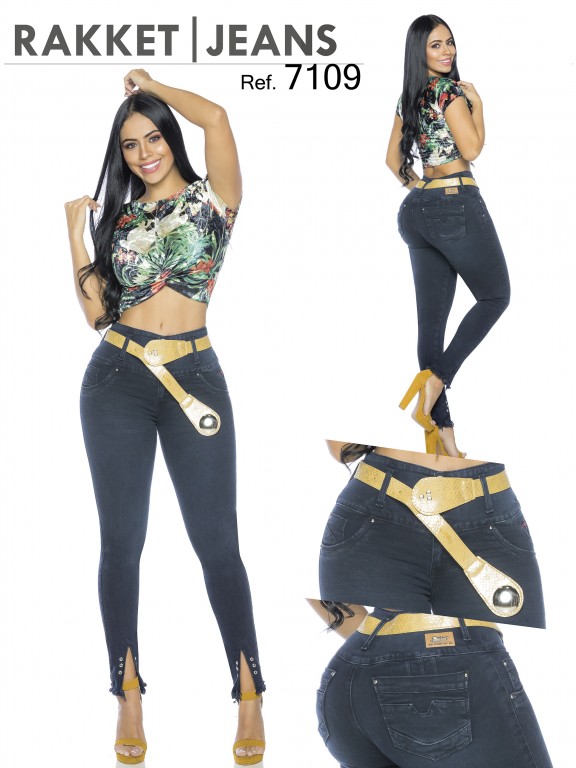 Jeans Levantacola Colombiano - Ref. 261 -7109-R