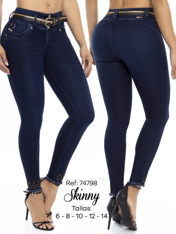 Jeans Dama Colombiano - Ref. 248 -74798 D