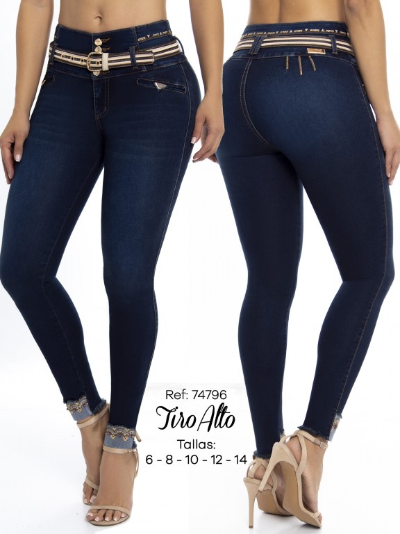 Jeans Dama Colombiano - Ref. 248 -74796 D