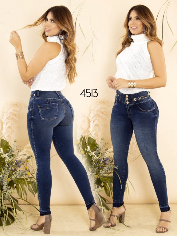 Jeans Levantacola Colombiano - Ref. 270 -4513