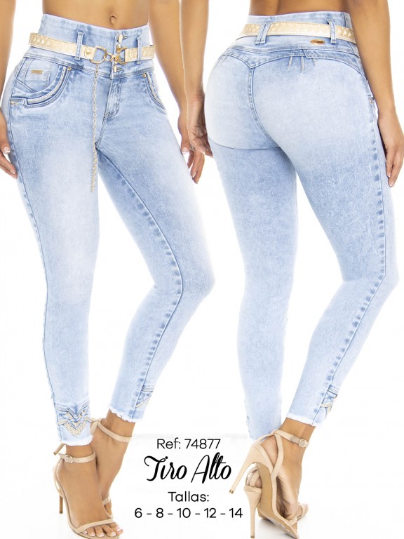 Jeans Dama Colombiano - Ref. 248 -74877 D