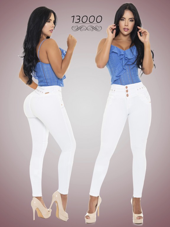 Jeans Levantacola Colombiano Tabbachi  - Ref. 101 -13000