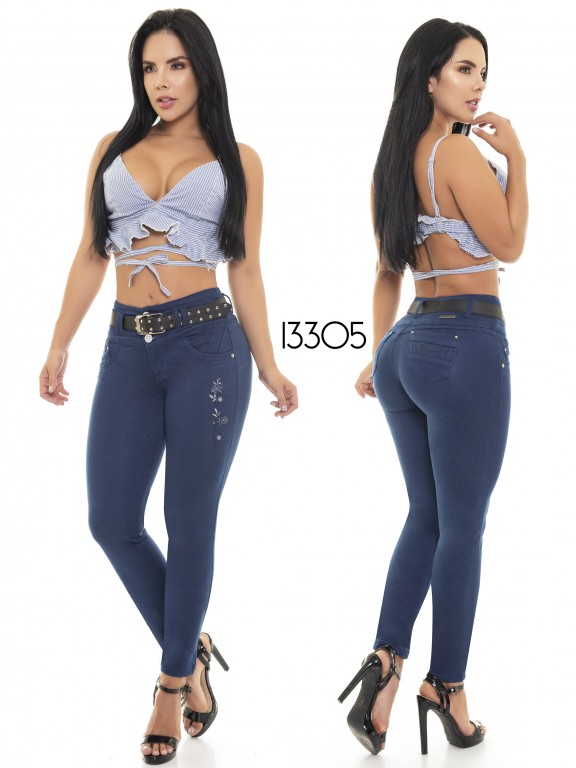 Jeans Levantacola Colombiano Cheviotto - Ref. 101 -13305