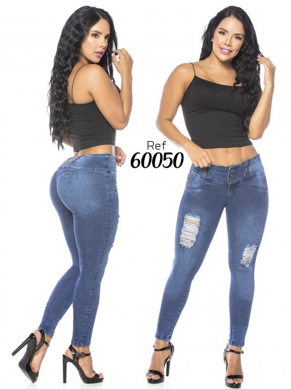 Jeans Levantacola Colombiano - Ref. 285 -60050