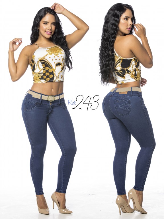 Jeans Levantacola Colombiano - Ref. 293 -243