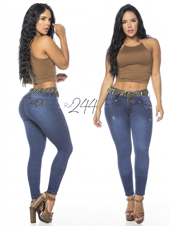 Jeans Levantacola Colombiano - Ref. 293 -244
