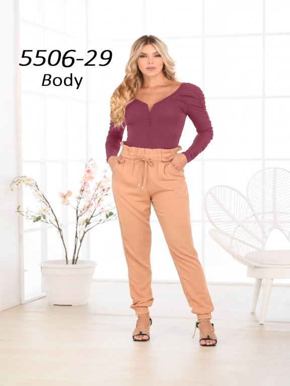 Colombian Fashion Bodysuit  - Ref. 252 -5506 Salmon