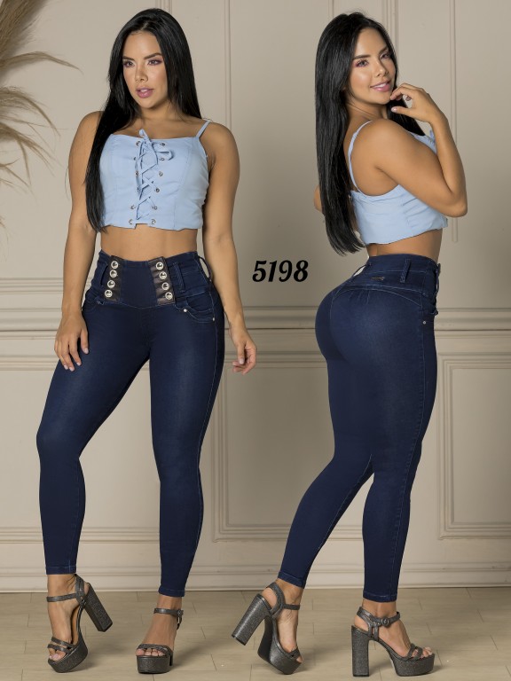 Jeans Levantacola Colombiano - Ref. 119 -5198-S