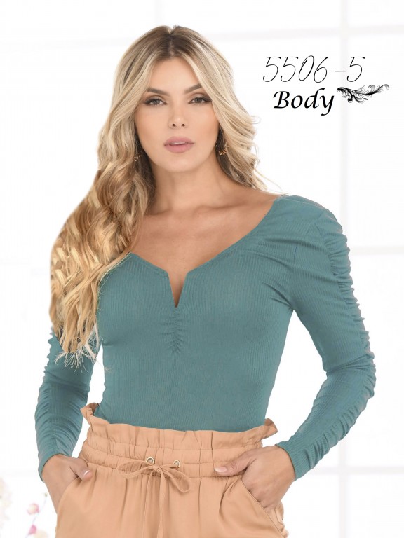 Colombian Fashion Bodysuit  - Ref. 252 -5506 Azul
