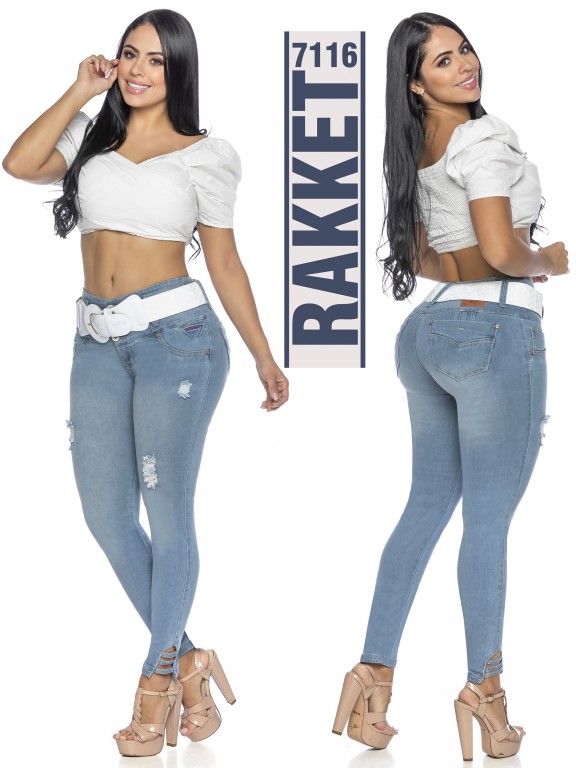 Jeans Levantacola Colombiano - Ref. 261 -7116 R
