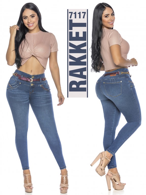 Jeans Levantacola Colombiano - Ref. 261 -7117 R