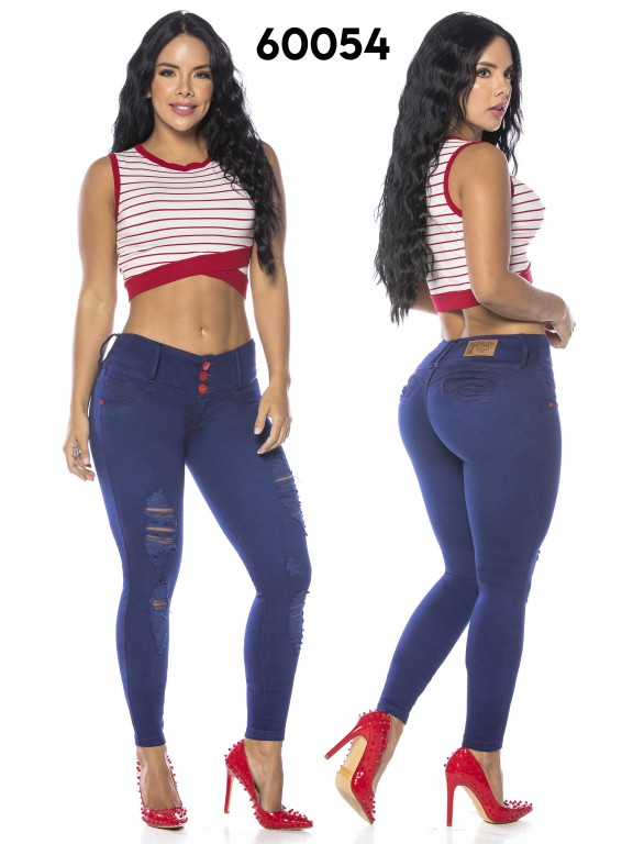 Jeans Levantacola Colombiano - Ref. 285 -60054