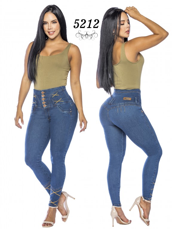 Jeans Levantacola Colombiano - Ref. 119 -5212-S