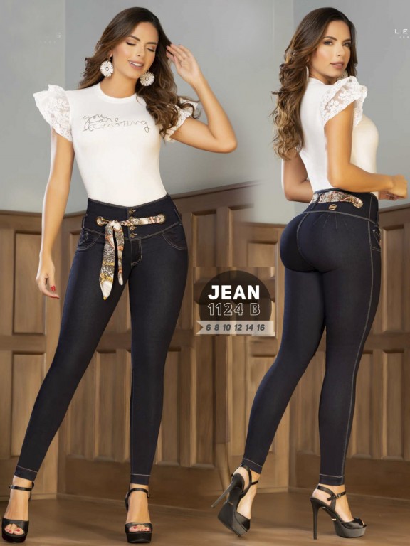 Jeans Levantacola Colombiano - Ref. 288 -1124 B