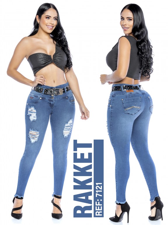 Jeans Levantacola Colombiano - Ref. 261 -7121 R