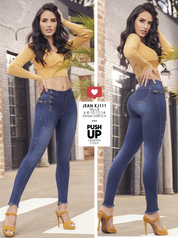 Jeans Levantacola Colombiano - Ref. 119 -111-K