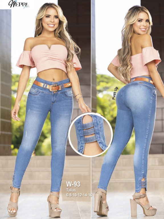 Jeans Levantacola Colombiano - Ref. 119 -W93