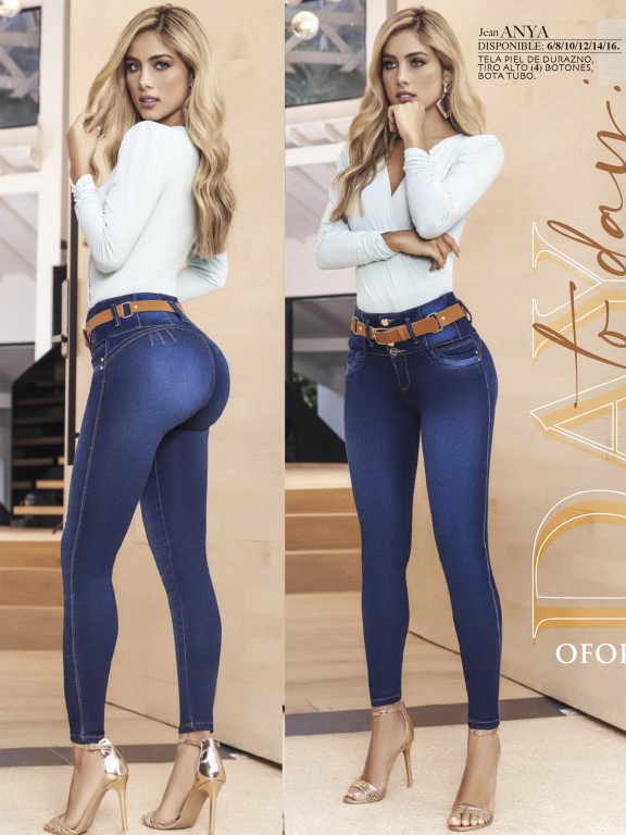 Jeans Levantacola Colombiano - Ref. 119 -ANYA