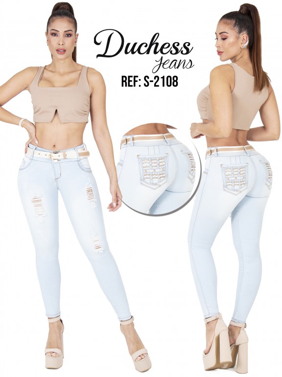 Jeans Levantacola Colombiano - Ref. 237 -2108 S