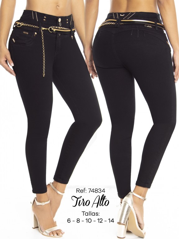 Jeans Levantacola Colombiano - Ref. 248 -74834 D