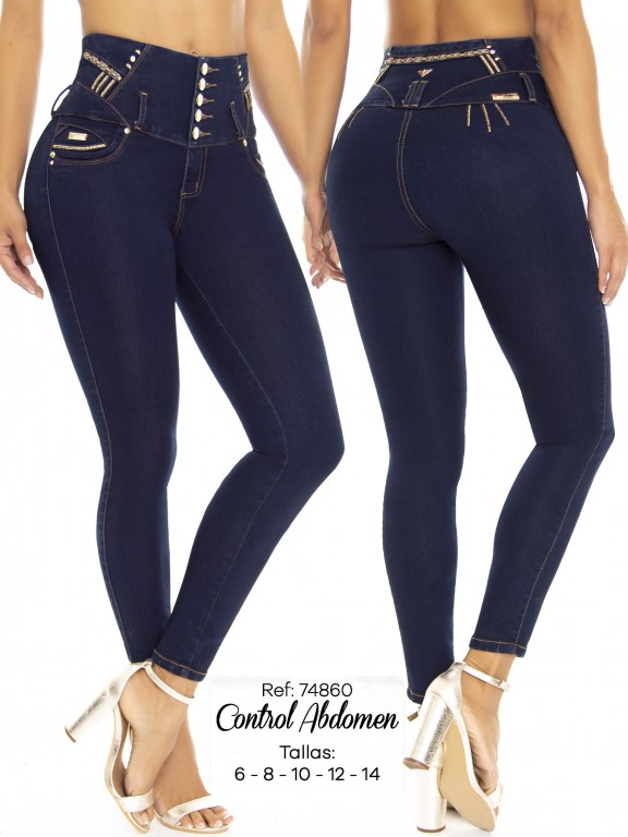 Jeans Levantacola Colombiano - Ref. 248 -74860 D