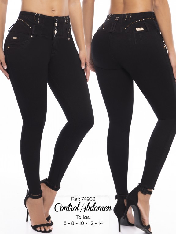 Jeans Levantacola Colombiano - Ref. 248 -74932 D