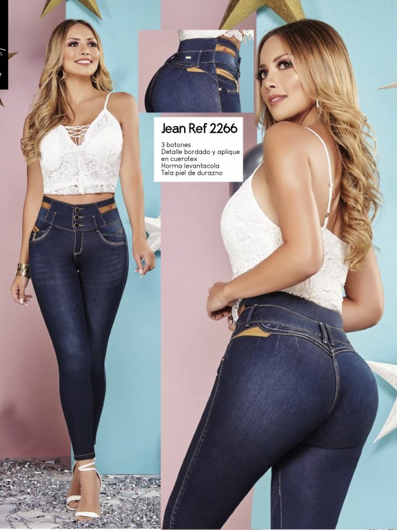 Jeans Levantacola Colombiano - Ref. 321 -2266