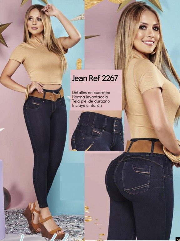 Jeans Levantacola Colombiano - Ref. 321 -2267